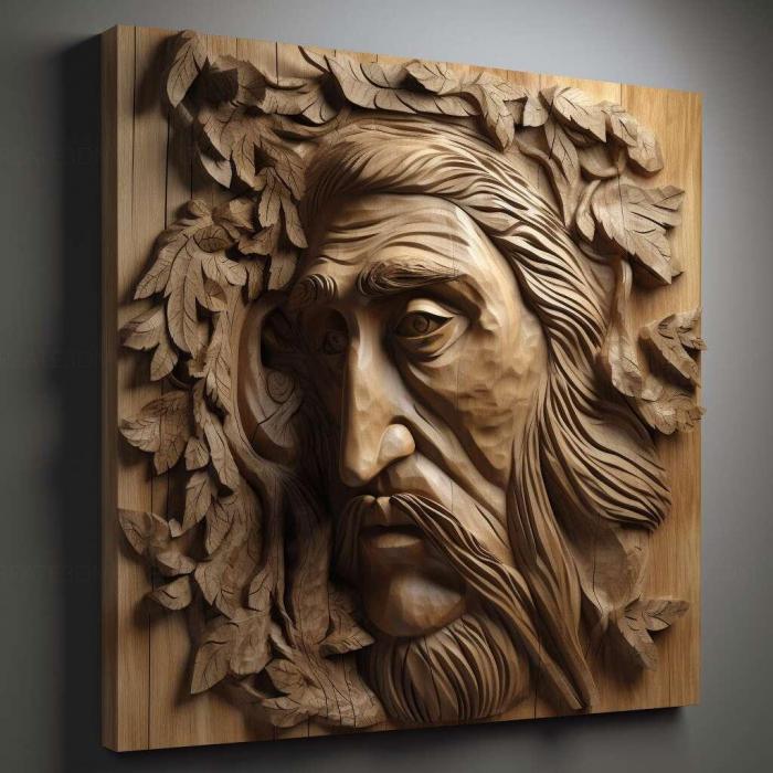 نموذج ثلاثي الأبعاد لآلة CNC 3D Art 